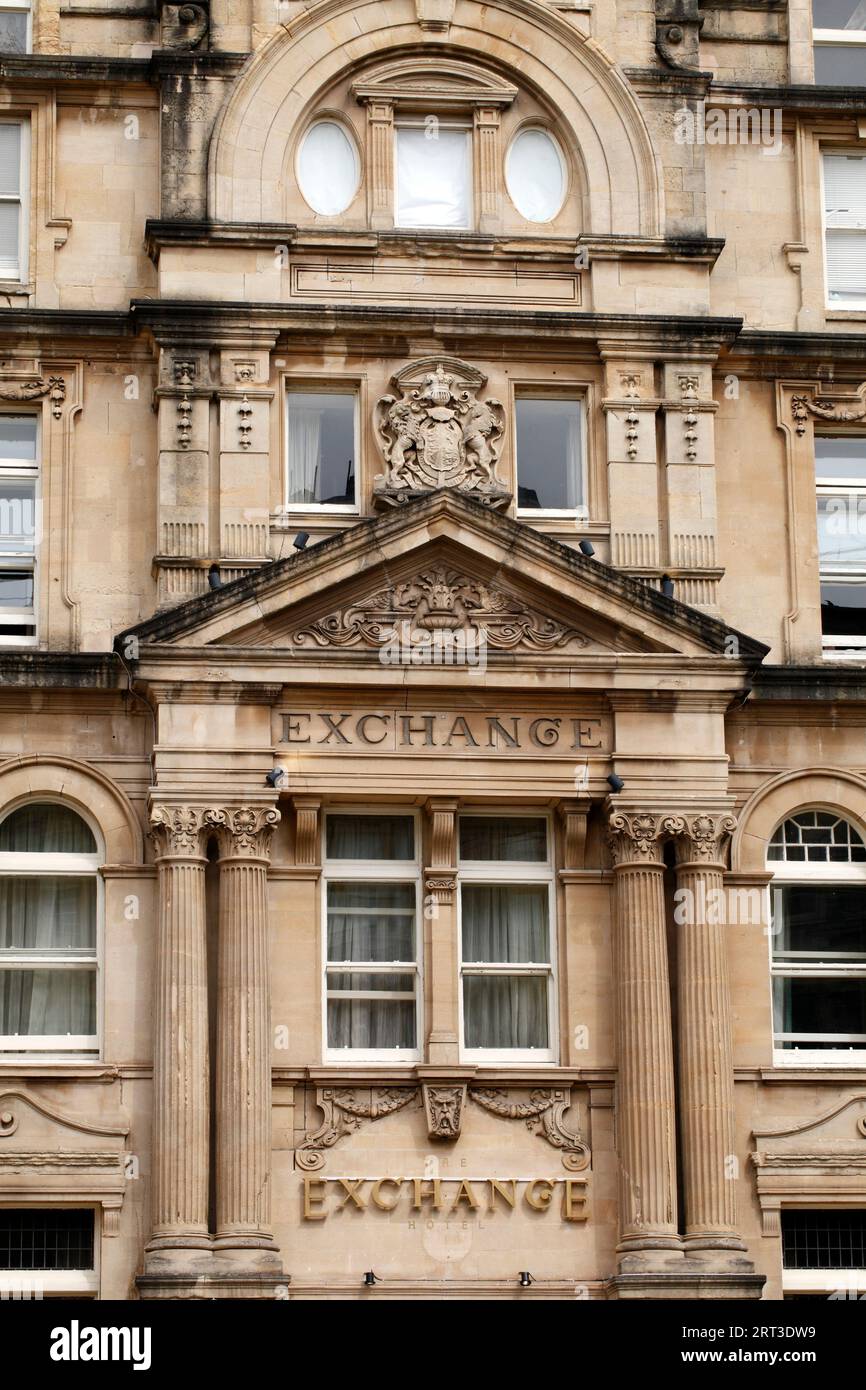 Cardiff Bay. La Bourse du charbon, qui abrite le premier chèque d'un million de livres. Maintenant l'hôtel Exchange. Construit en 1884-5, par Ewin Seward et Thomas, Banque D'Images