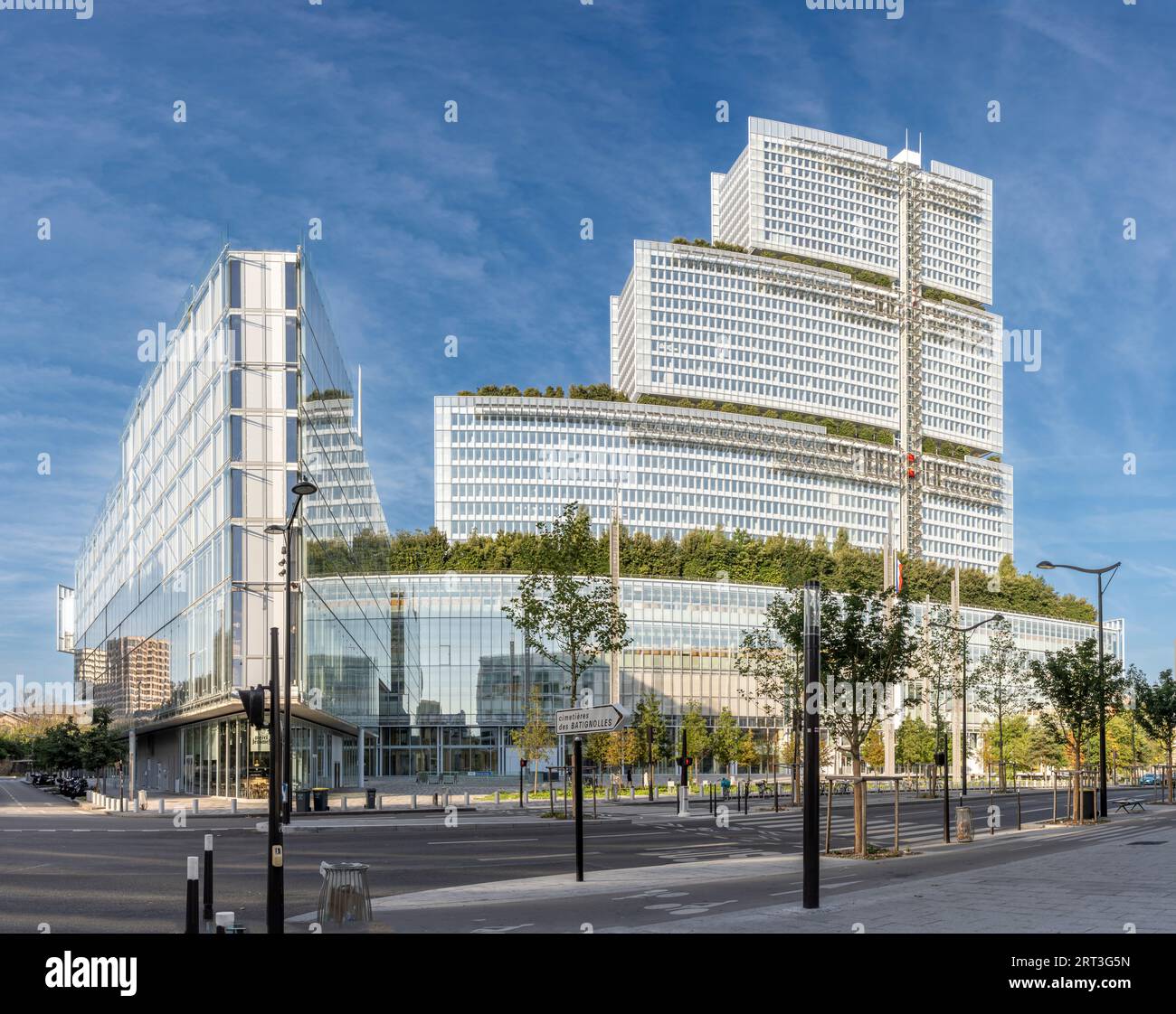 Paris, France - 09 10 2023 : vue du Palais de justice de Paris Banque D'Images