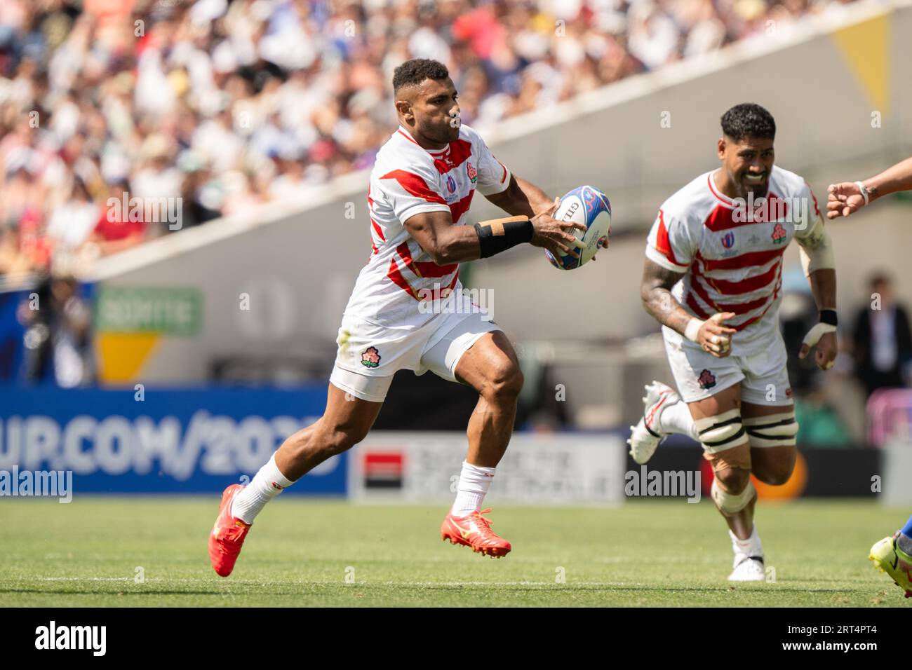 Le Japonais Jone Naikabula lors du match de la poule D de la coupe du monde de rugby 2023 entre