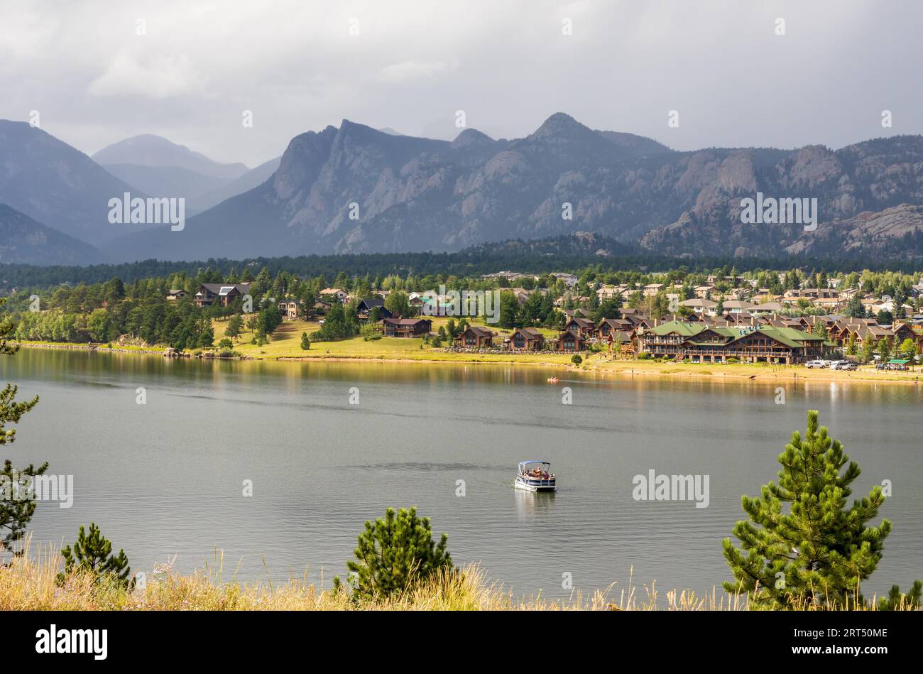 Estes Park, Colorado. Paysage des montagnes Rocheuses près du lac Estes Banque D'Images