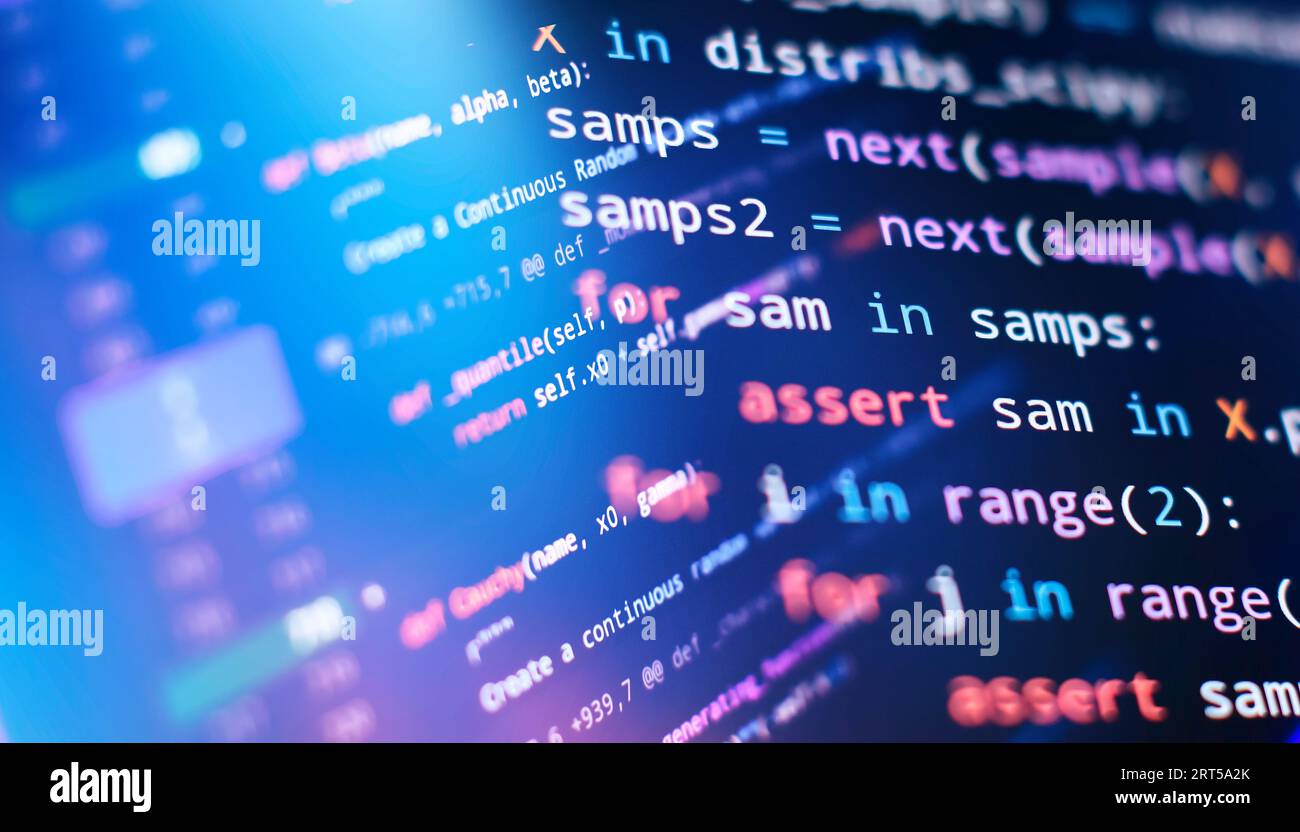 Code de programmation du site Web. INFORMATIQUE. Banque D'Images