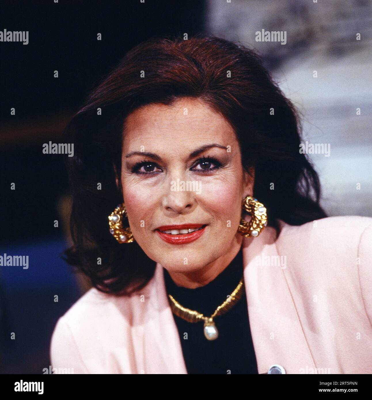 Elizabeth Teissier, schweizerisch-französische Astroloin, Deutschland 1987. Banque D'Images