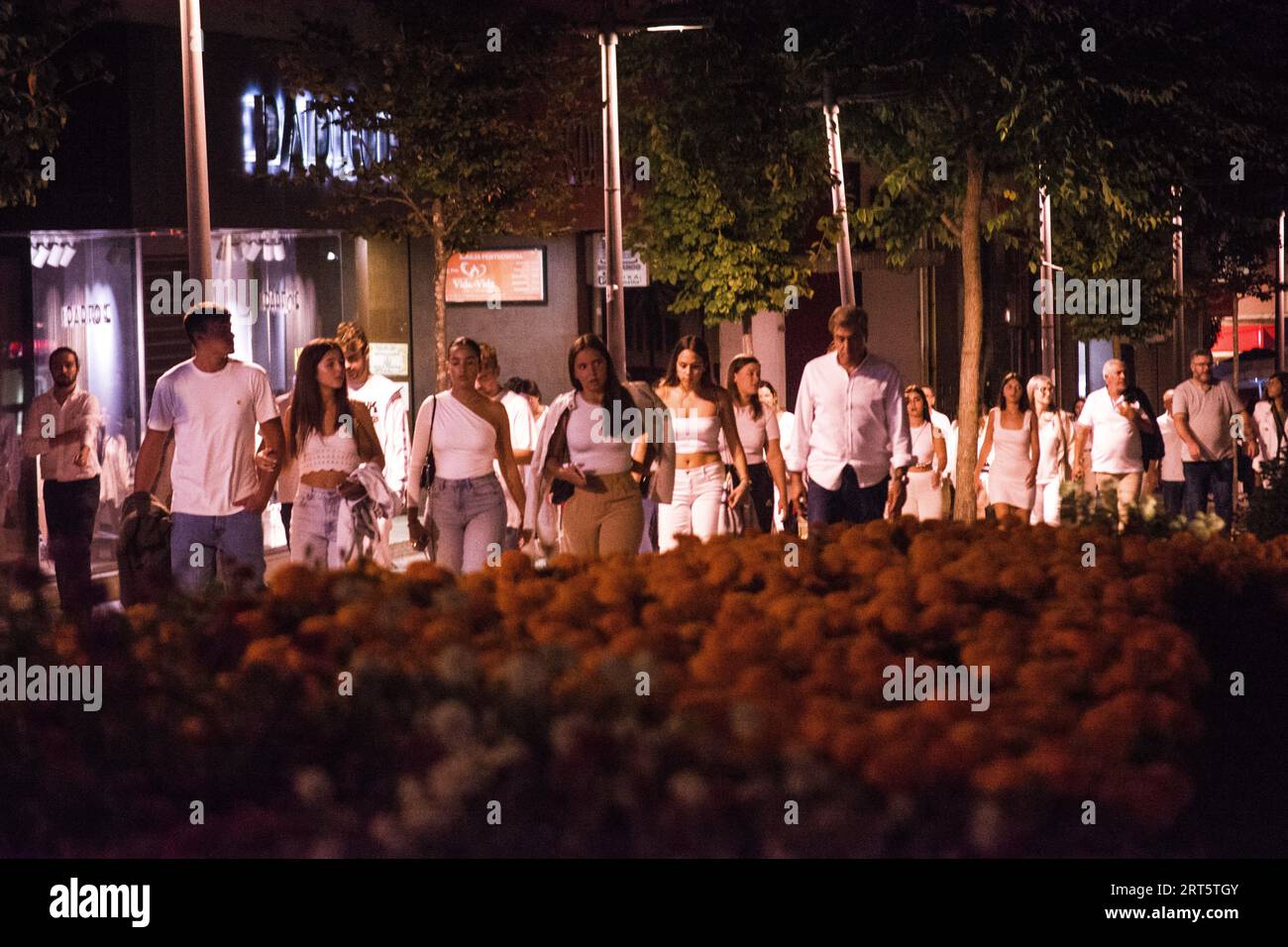 Braga, Portugal. 08 septembre 2023. La ville portugaise de Braga, au nord, réalise le classique ''Noite Branca'' (nuit blanche). (Photo Lucas Neves/NurPhoto)0 crédit : NurPhoto SRL/Alamy Live News Banque D'Images