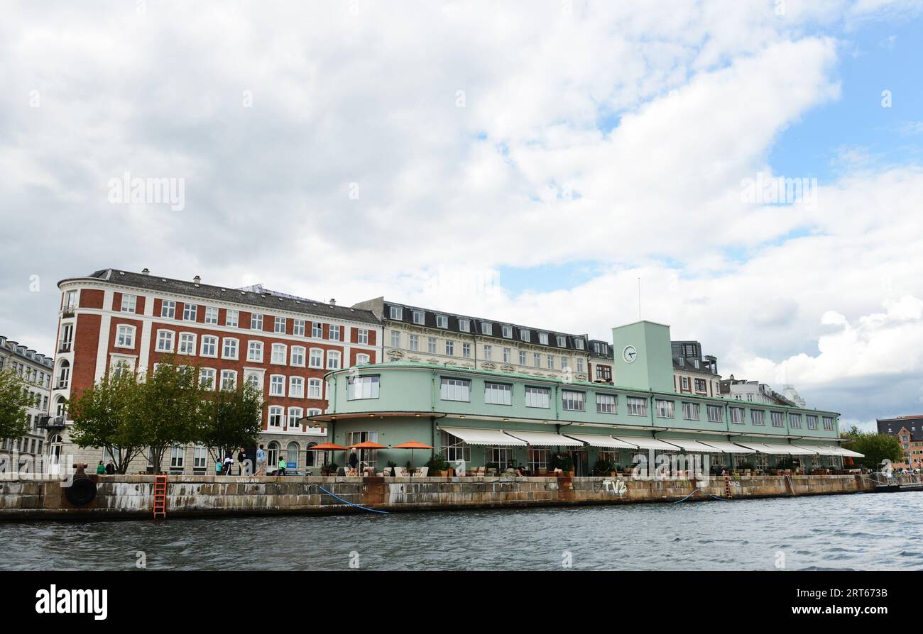 Soho House Copenhagen par le port intérieur à Copenhague, Danemark. Banque D'Images