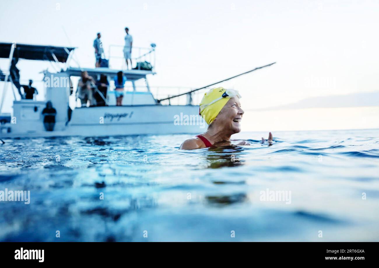 NYAD 2023 Netflix film avec Annette Bening Banque D'Images