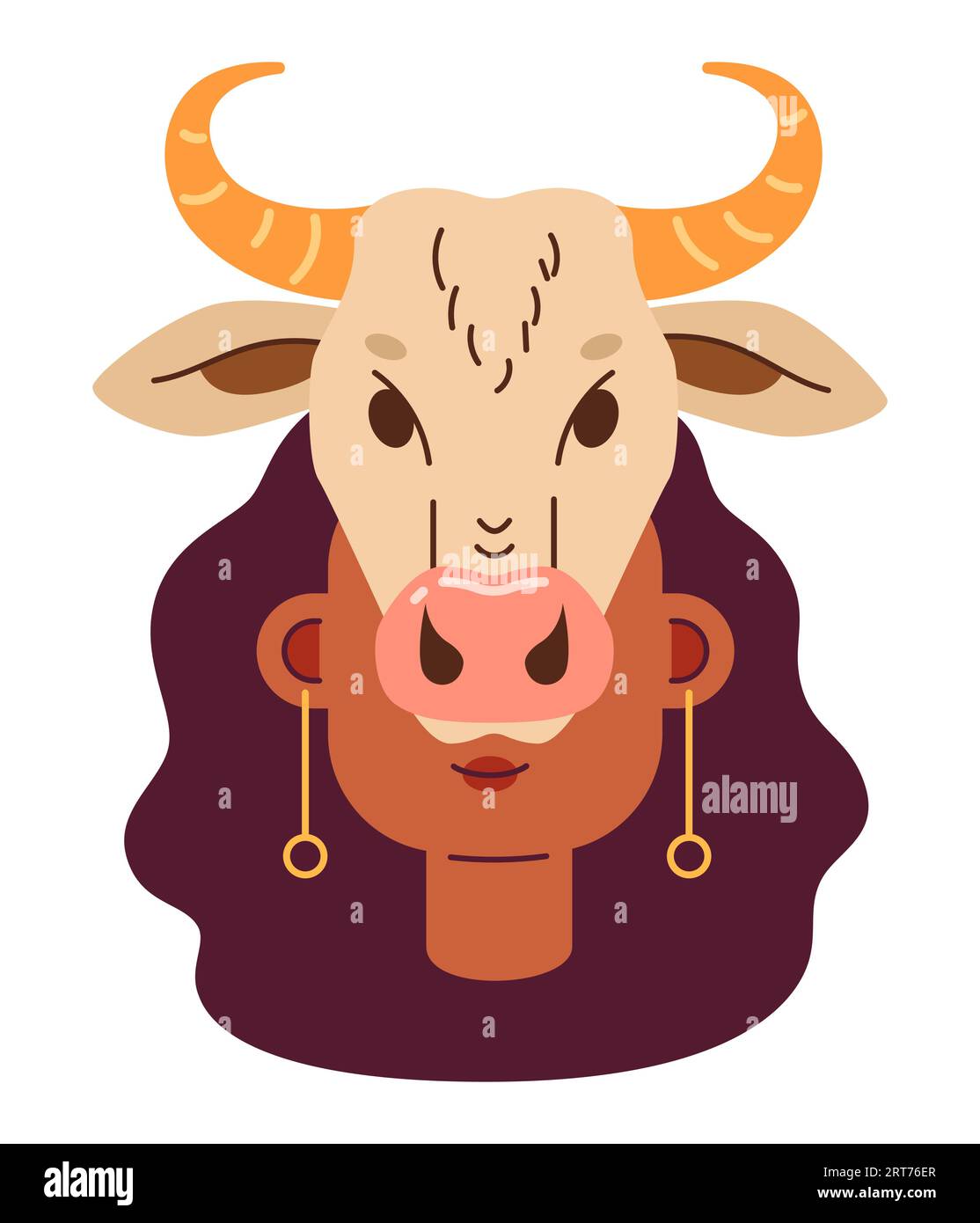 Soimoi Tissu De Soie Rouge Imprimé Floral Et Tête De Mort De Vache