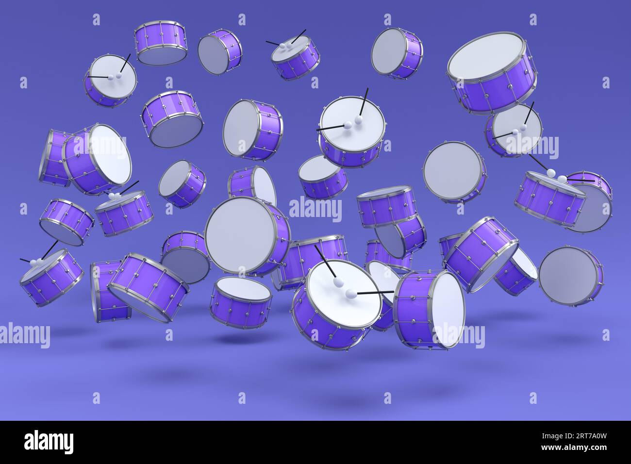 3d snare drum drumsticks Banque de photographies et d'images à haute  résolution - Alamy