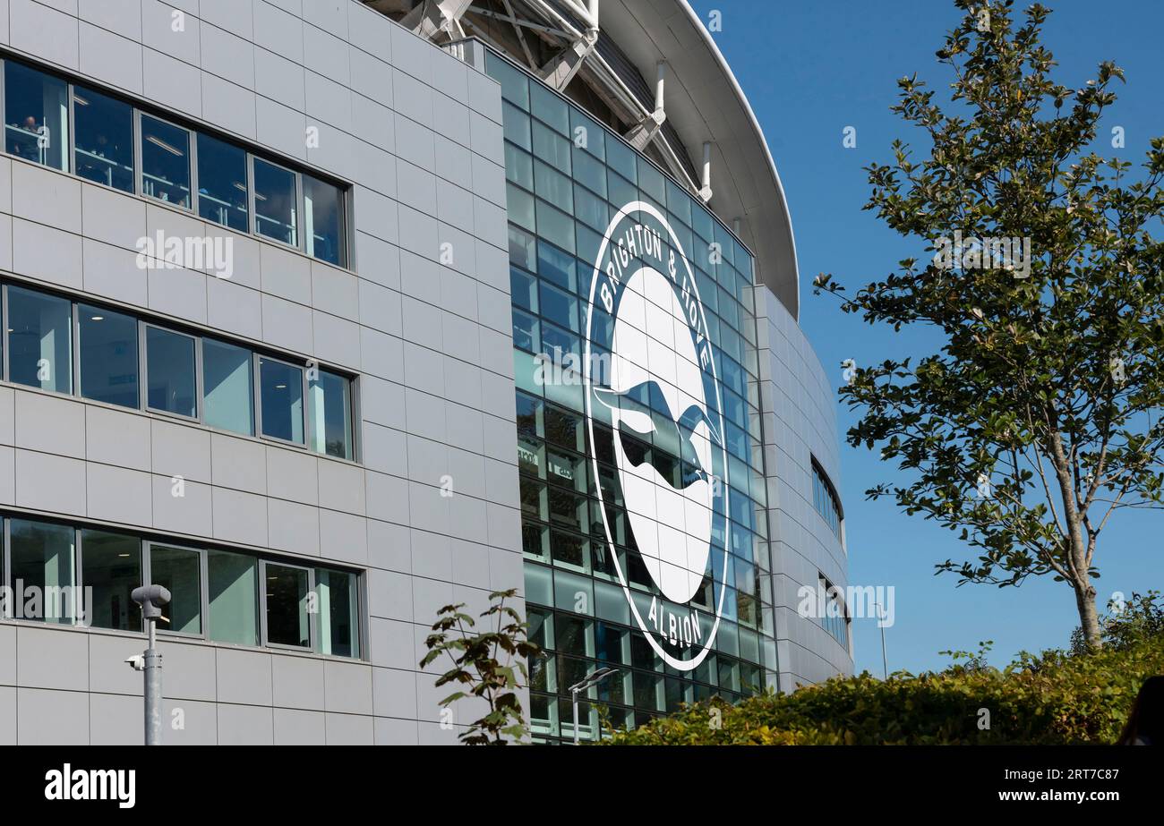 Stade American Express du club de football de Brighton et Hove Albion - 26 août 2023 - Banque D'Images