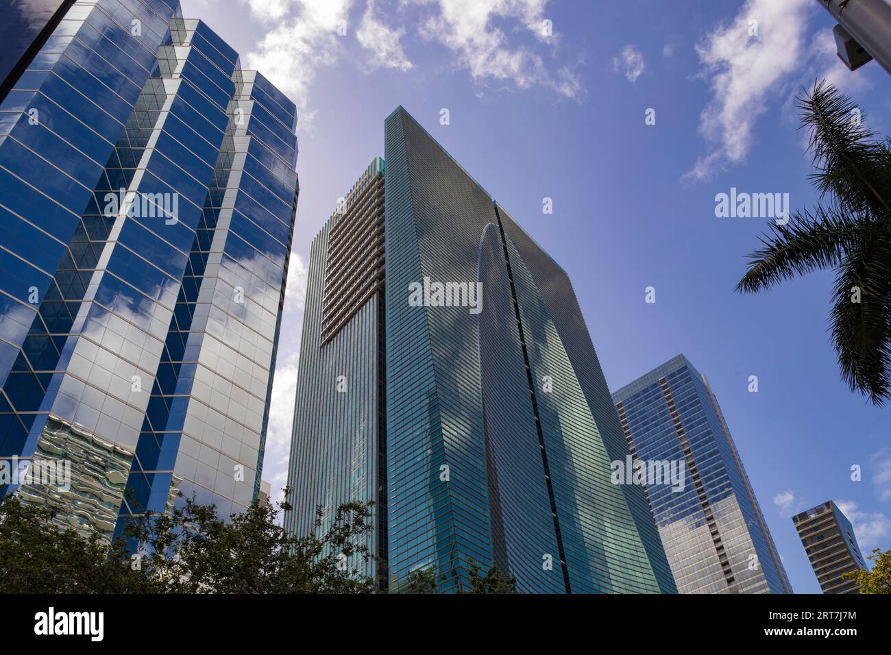 Brickell, Miami, Floride, USA Banque D'Images