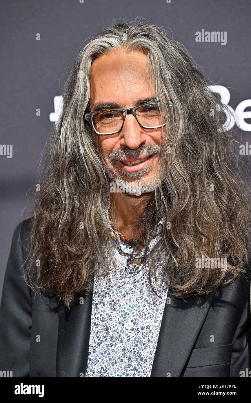 Toronto, Canada. 11 septembre 2023. Anand Tucker assiste à la première du film The Critic au Festival international du film de Toronto à Toronto, Canada, le 11 septembre 2023. Photo Julien Reynaud/APS-Medias/ABACAPRESS.COM crédit : Abaca Press/Alamy Live News Banque D'Images