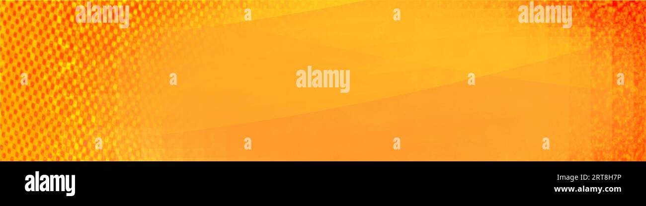 Fond orange. illustration de fond grand écran avec espace de copie, utilisable pour les promotions de médias sociaux, événements, bannières, affiches, anniversaire, fête, Banque D'Images