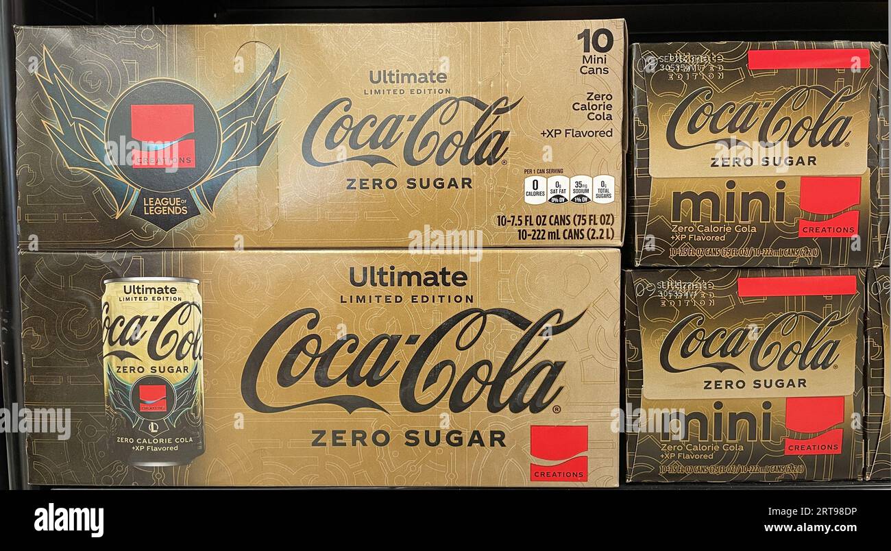 Indianapolis 11 septembre 2023 CocaCola Ultimate Zero Sugar