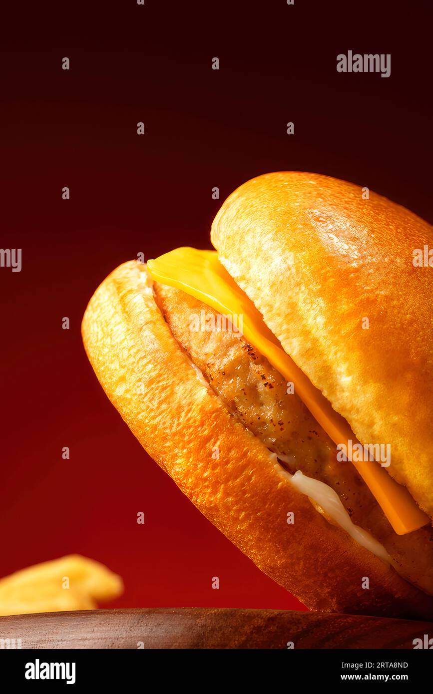 L'irrésistible allure des hamburgers : pourquoi ils sont les favoris de l'Amérique, photo haute résolution Banque D'Images