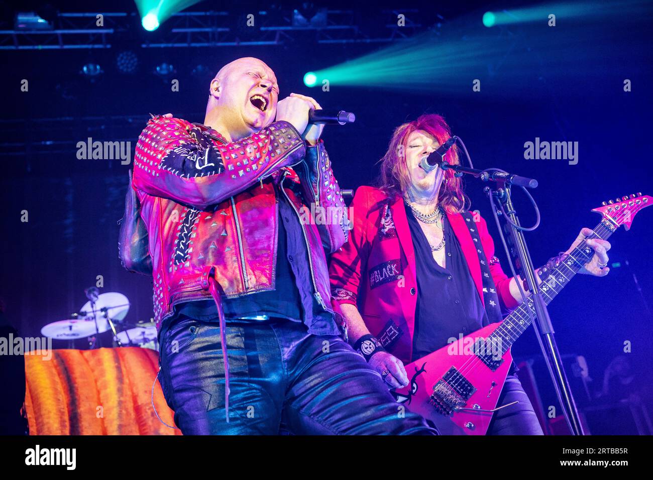 Oslo, Norvège. 10 septembre 2023. Le groupe allemand de speed Metal Helloween donne un concert au Sentrum Scene à Oslo. Ici, le chanteur Michael Kiske est vu en direct sur scène. (Crédit photo : Gonzales photo - Terje Dokken). Banque D'Images