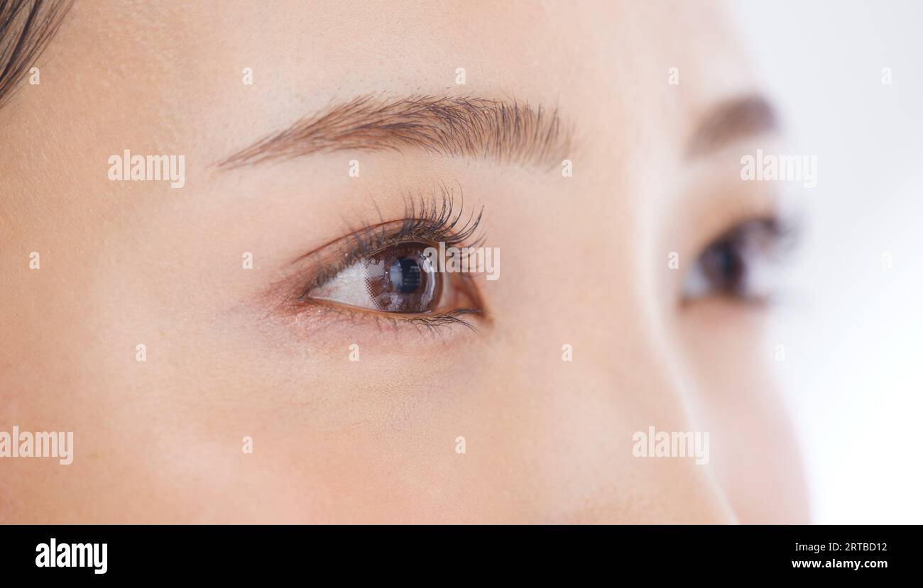 Portrait de beauté de femme japonaise Banque D'Images