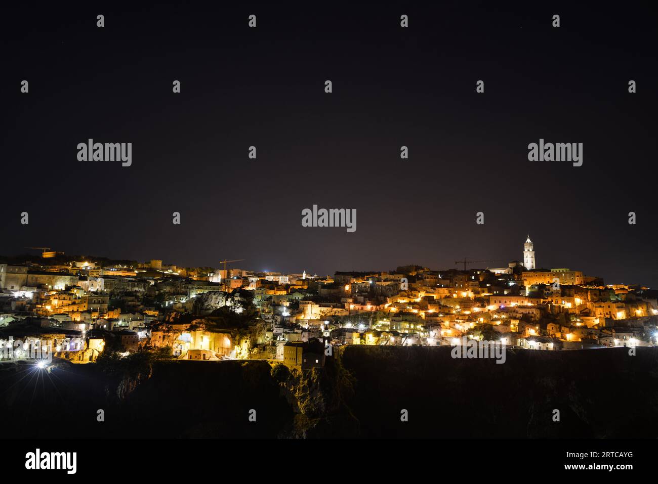 Matera, Capitale européenne de la Culture 2019. Banque D'Images