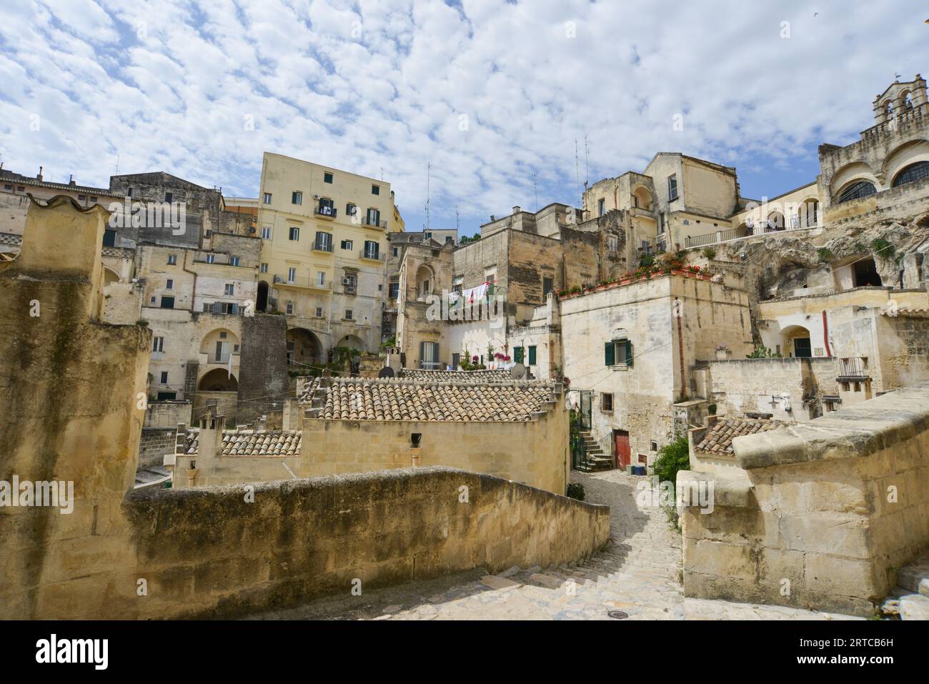 Matera, Capitale européenne de la Culture 2019. Banque D'Images