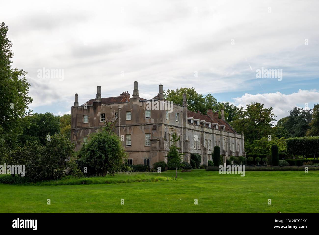 National Trust Mottisfont Abbey and Gardens 18th Century House Hampshire Angleterre Banque D'Images