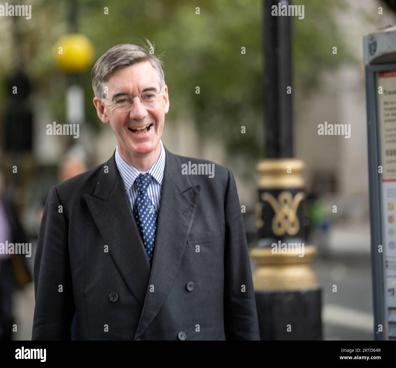 Londres, Royaume-Uni. 12 septembre 2023. Jacob Rees-Mogg député de Westminster Londres UK Credit : Ian Davidson/Alamy Live News Banque D'Images