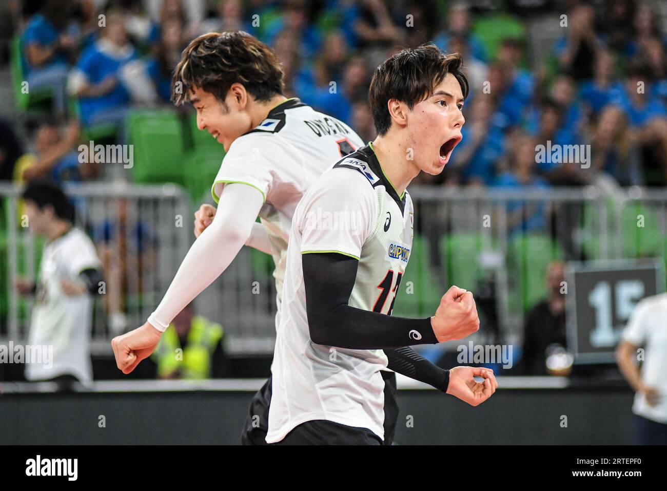 Ran Takahashi (Japon). Championnat du monde de volleyball 2022. Ronde de 16 Banque D'Images
