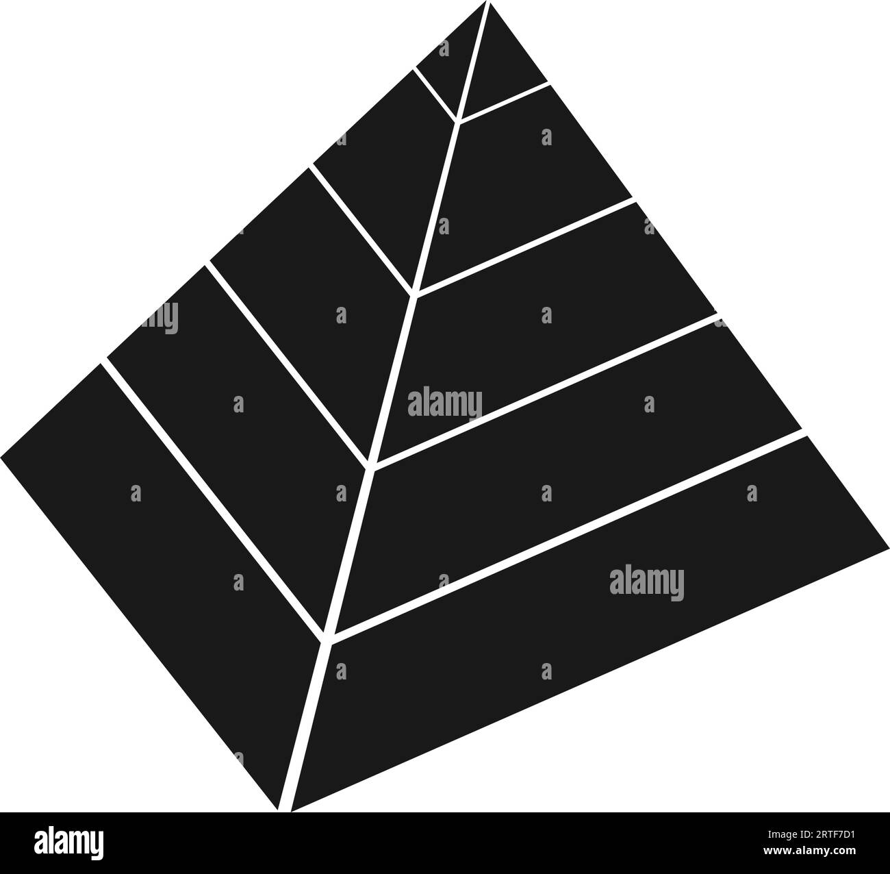 Conception de symbole d'illustration d'icône de vecteur de pyramide Illustration de Vecteur Conception de symbole d'illustration d'icône de vecteur de pyramide Illustration de Vecteur