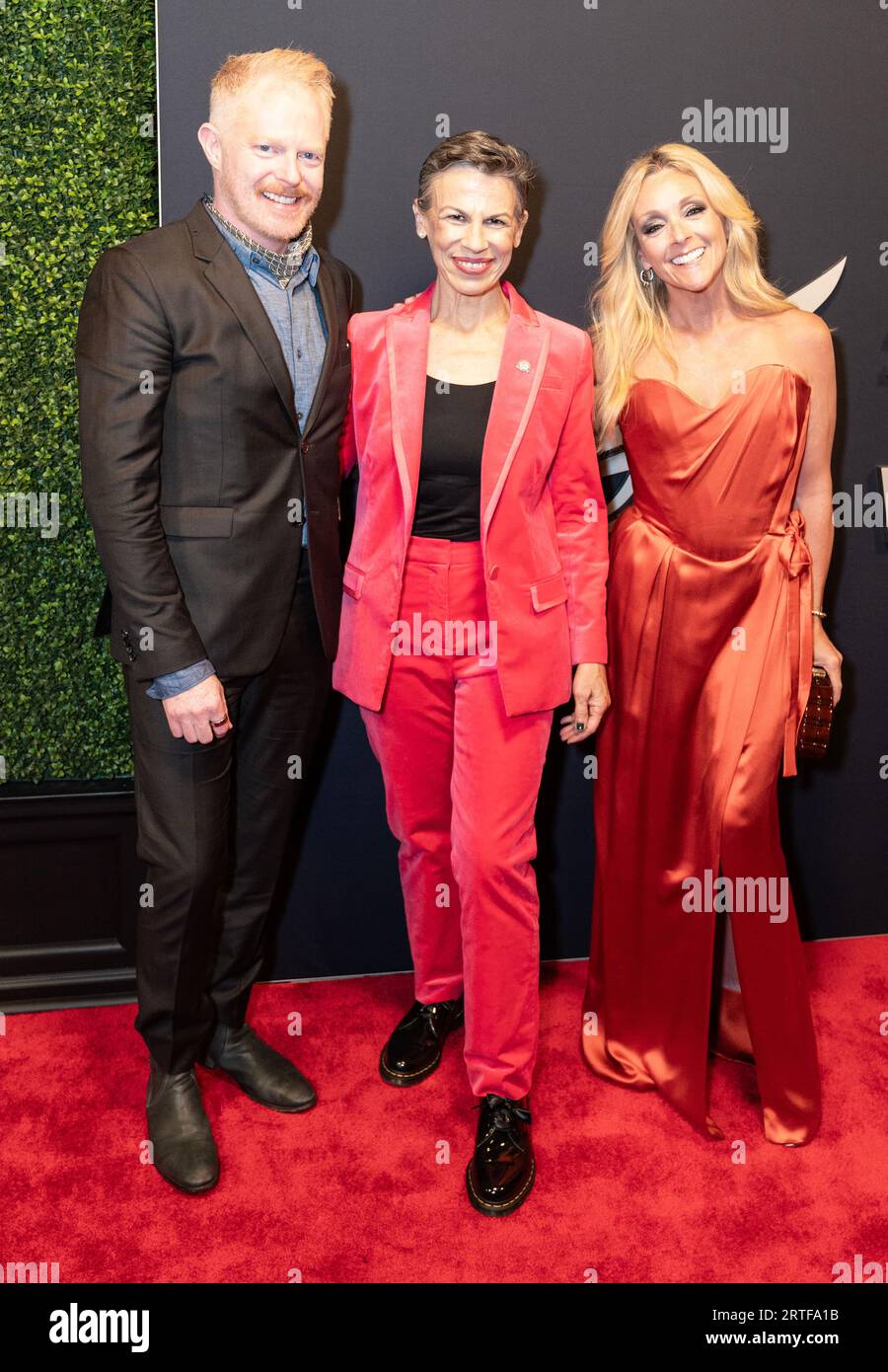 Jesse Tyler Ferguson, Kate Wilson, Jane Krakowski assistent au gala annuel de l'American Theatre Wing au Cipriani 42nd Street à New York le 11 septembre 2023 Banque D'Images