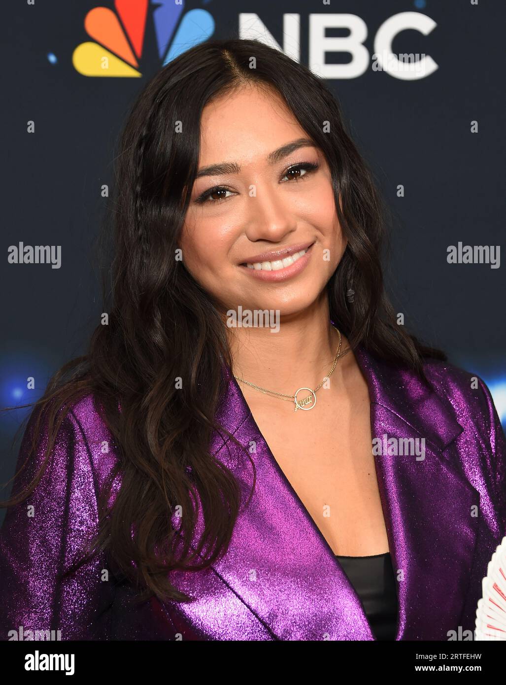 Pasadena, États-Unis. 12 septembre 2023. Anna Deguzman dans les coulisses de "America's Got Talent" saison 18 Live Show Red Carpet le 12 septembre 2023, à l'Hôtel Dena à Pasadena, CA. © Lisa OConnor/AFF-USA.com crédit : AFF/Alamy Live News Banque D'Images