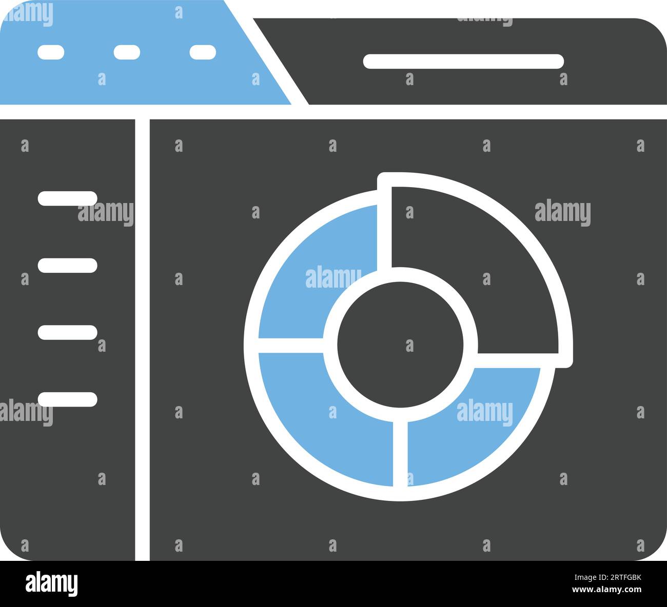 Image de l'icône du tableau de bord. Illustration de Vecteur