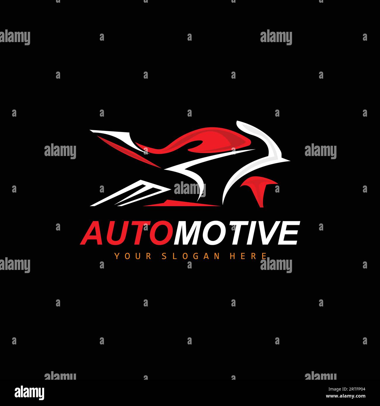 Logo de moto, vecteur de véhicule Motosport, conception pour, automobile, atelier de costume de moto, réparation de moto, marque de produit, MotoGP Illustration de Vecteur