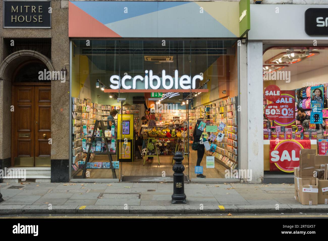 Boutique Scribbler sur King's Road, Chelsea, Londres, SW3, Angleterre, ROYAUME-UNI Banque D'Images