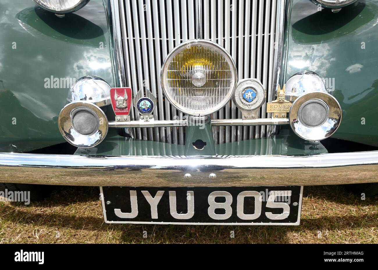 voiture rover vintage Banque D'Images