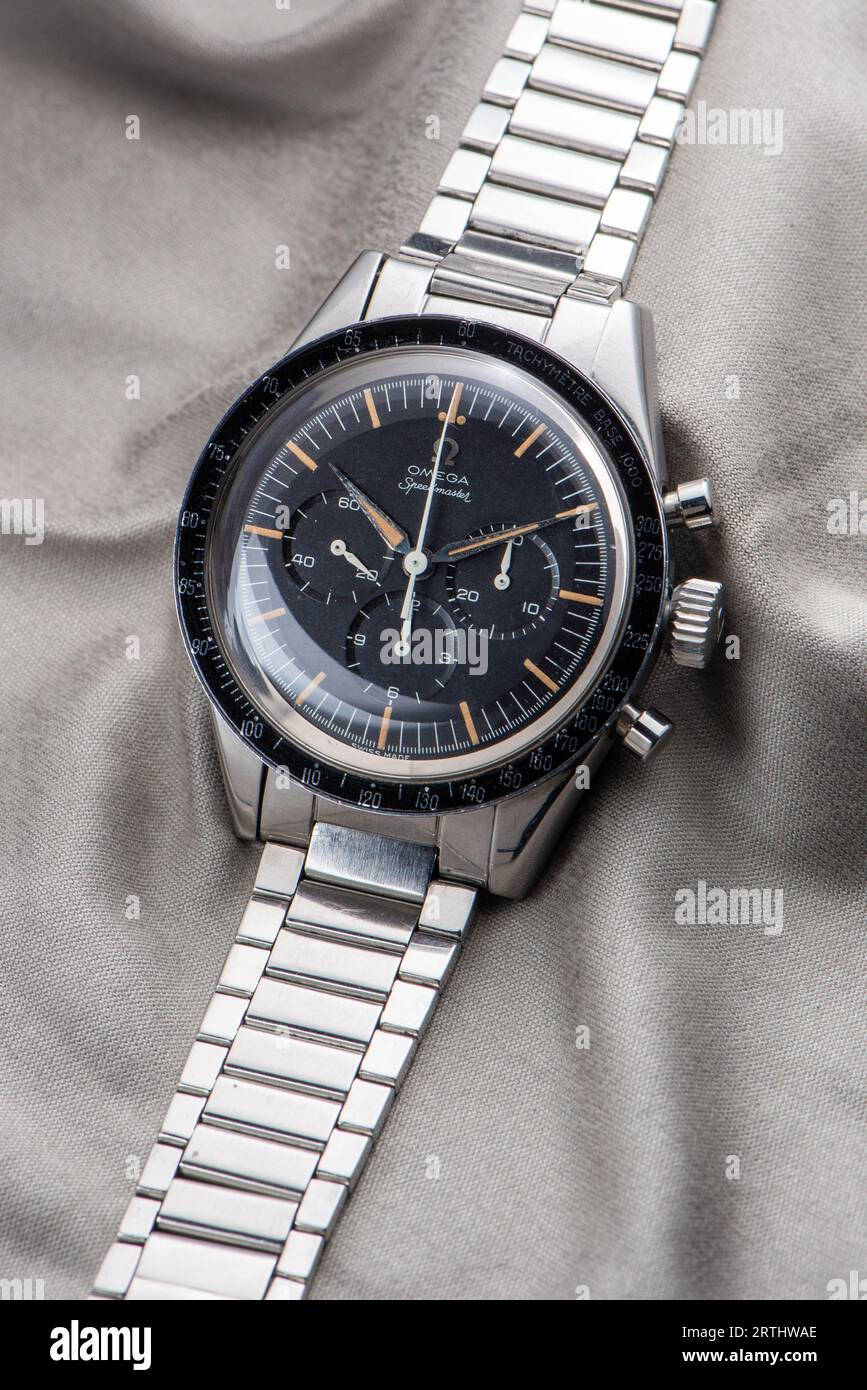 Omega Speedmaster 2998-1 Oval-O. Banque D'Images