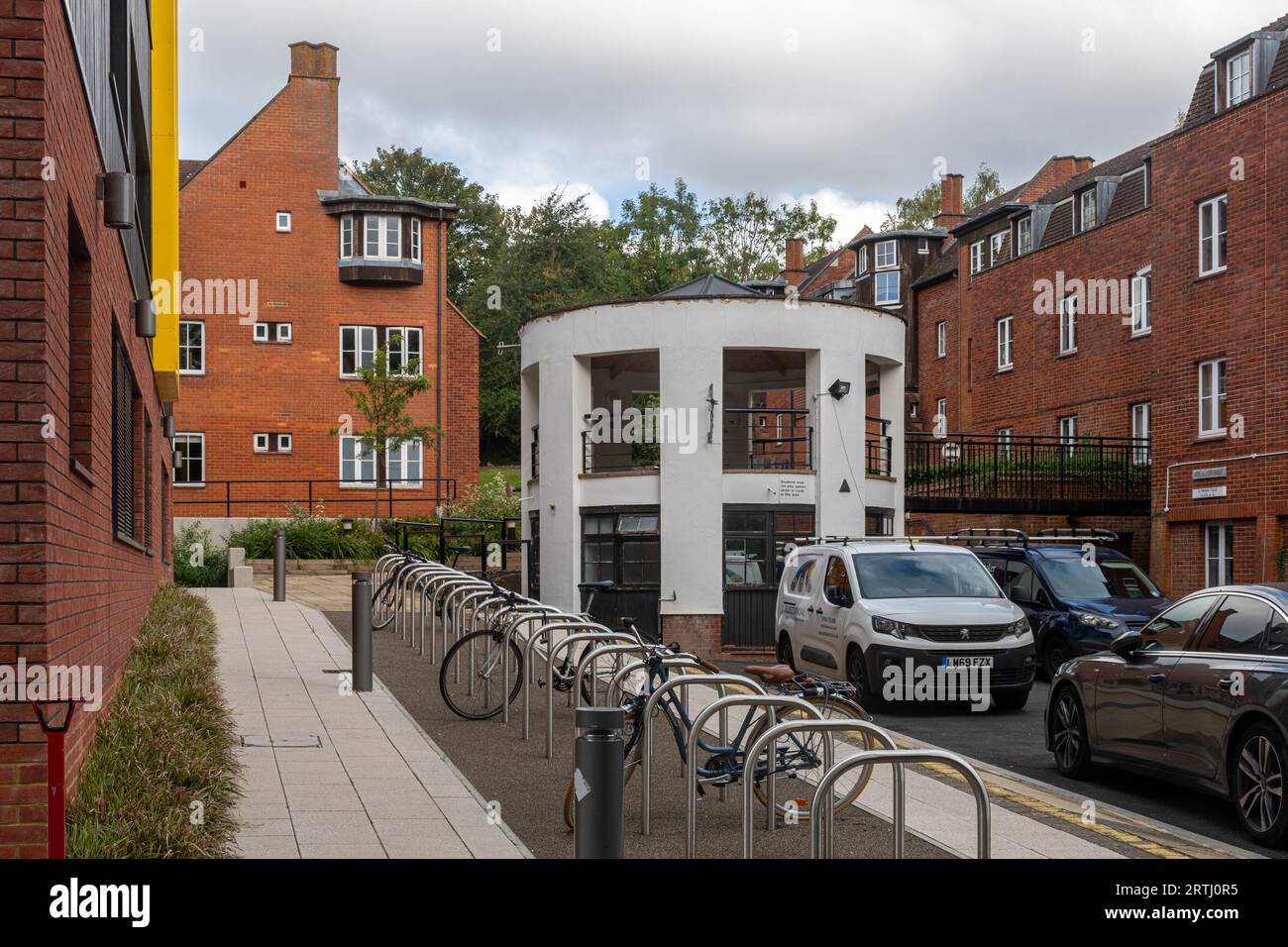 Campus de l'Université des Arts créatifs (UCA) à Farnham, Surrey, Angleterre, Royaume-Uni Banque D'Images