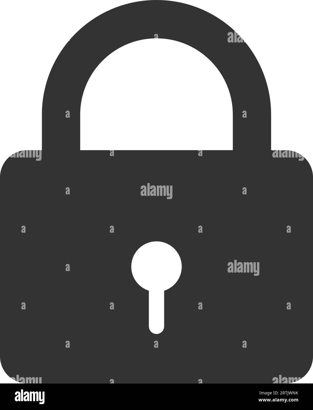 Icône cadenas symbole de sécurité. Icône protection. Icône de verrouillage avec coche Shield verrouillé et déverrouillé concept de système de sécurité. Cyber Security virus protec Illustration de Vecteur