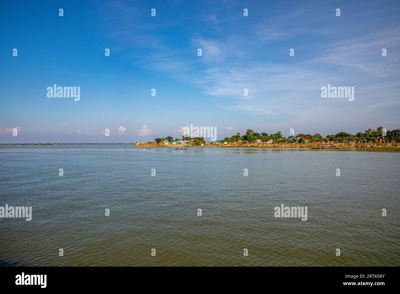 Nikli Haor, Kishorganj, Bangladesh Banque D'Images