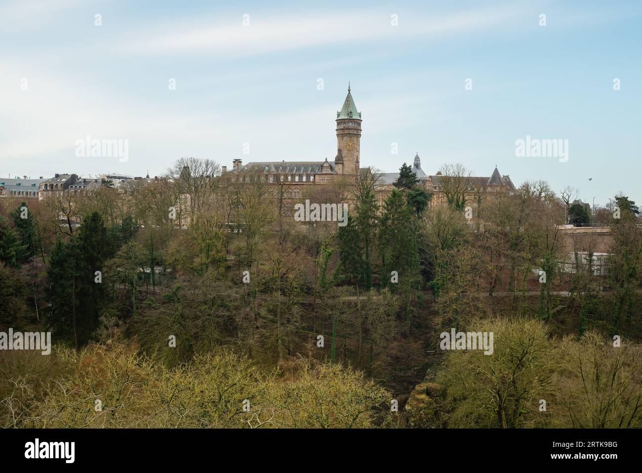 Luxembourg State Savings Bank (Spuerkeess) - Luxembourg City, Luxembourg Banque D'Images