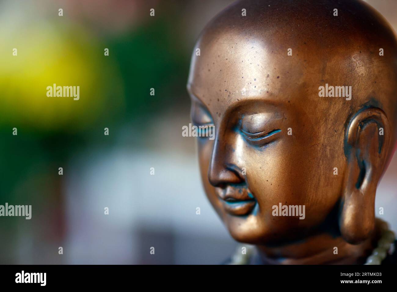 Tu un temple bouddhiste. Statue de Bouddha. Banque D'Images Tu un temple bouddhiste. Statue de Bouddha. Banque D'Images
