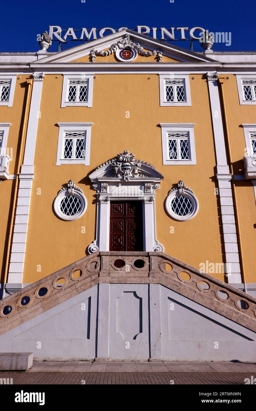 Ramos Pinto port Lodge Vila Nova de Gaia. Porto. Portugal. Banque D'Images