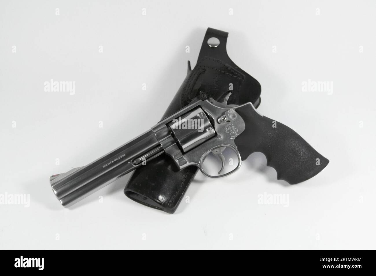 FMJ Smith & Wesson 686 Revolver en Magnum .357 de collection personnelle Banque D'Images