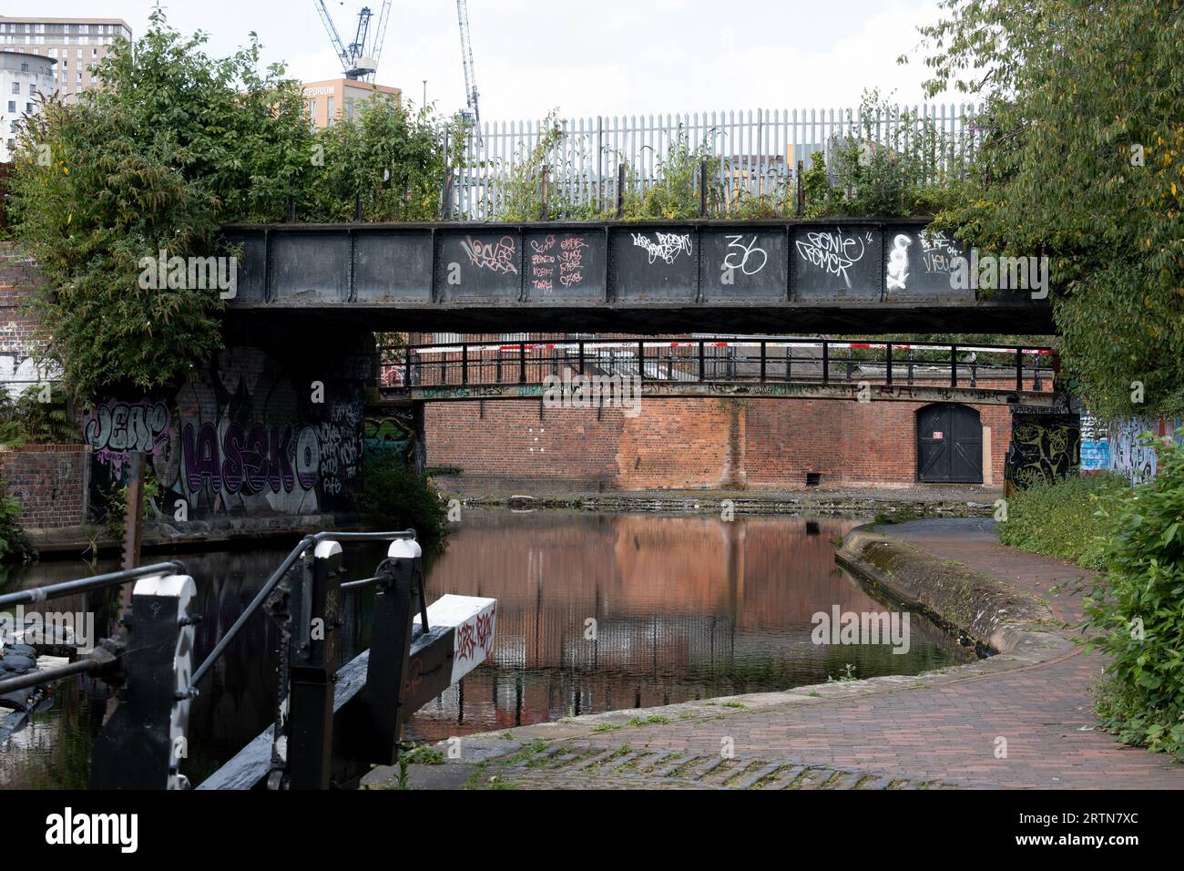 Digbeth Junction, Grand Union Canal, Birmingham, Royaume-Uni Banque D'Images