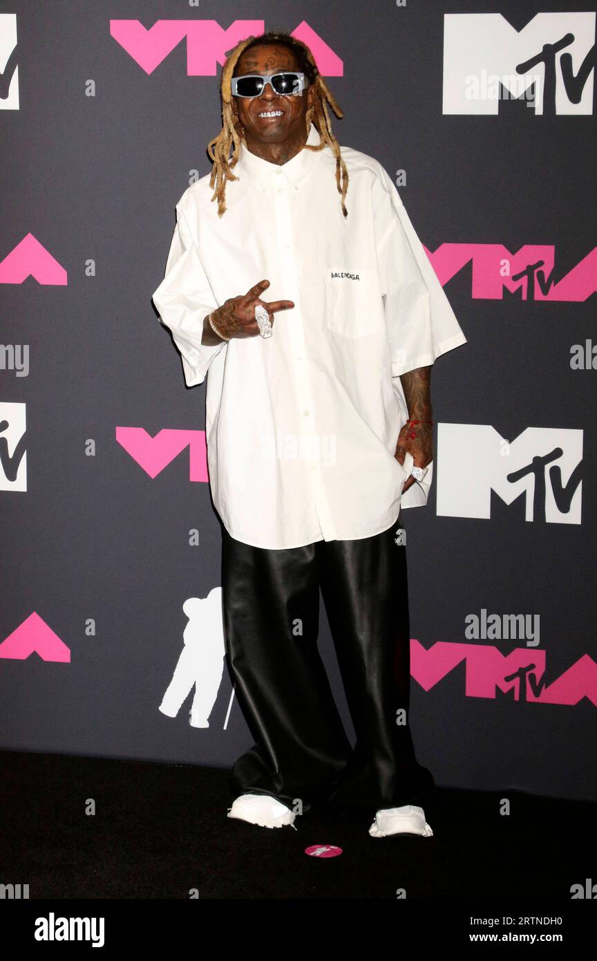 LIL Wayne BEI der Verleihung der MTV Video Music Awards 2022 im Prudential Center. Newark, 12.09.2023 *** Lil Wayne aux MTV Video Music Awards 2022 au Prudential Center Newark, 12 09 2023 Foto:xr.xWagnerx/xFuturexImagex vma 3952 Banque D'Images