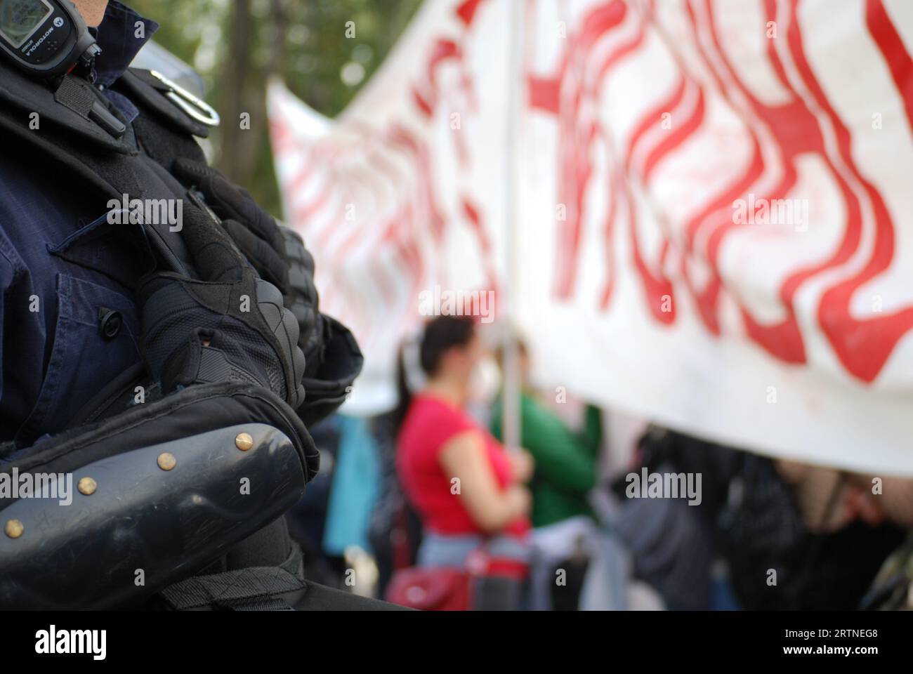 Serbie contre les manifestations de violence, Novi Sad, octobre 2022 Banque D'Images