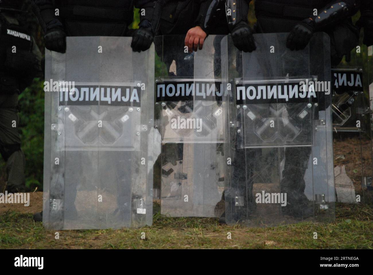 Serbie contre les manifestations de violence, Novi Sad, octobre 2022 Banque D'Images