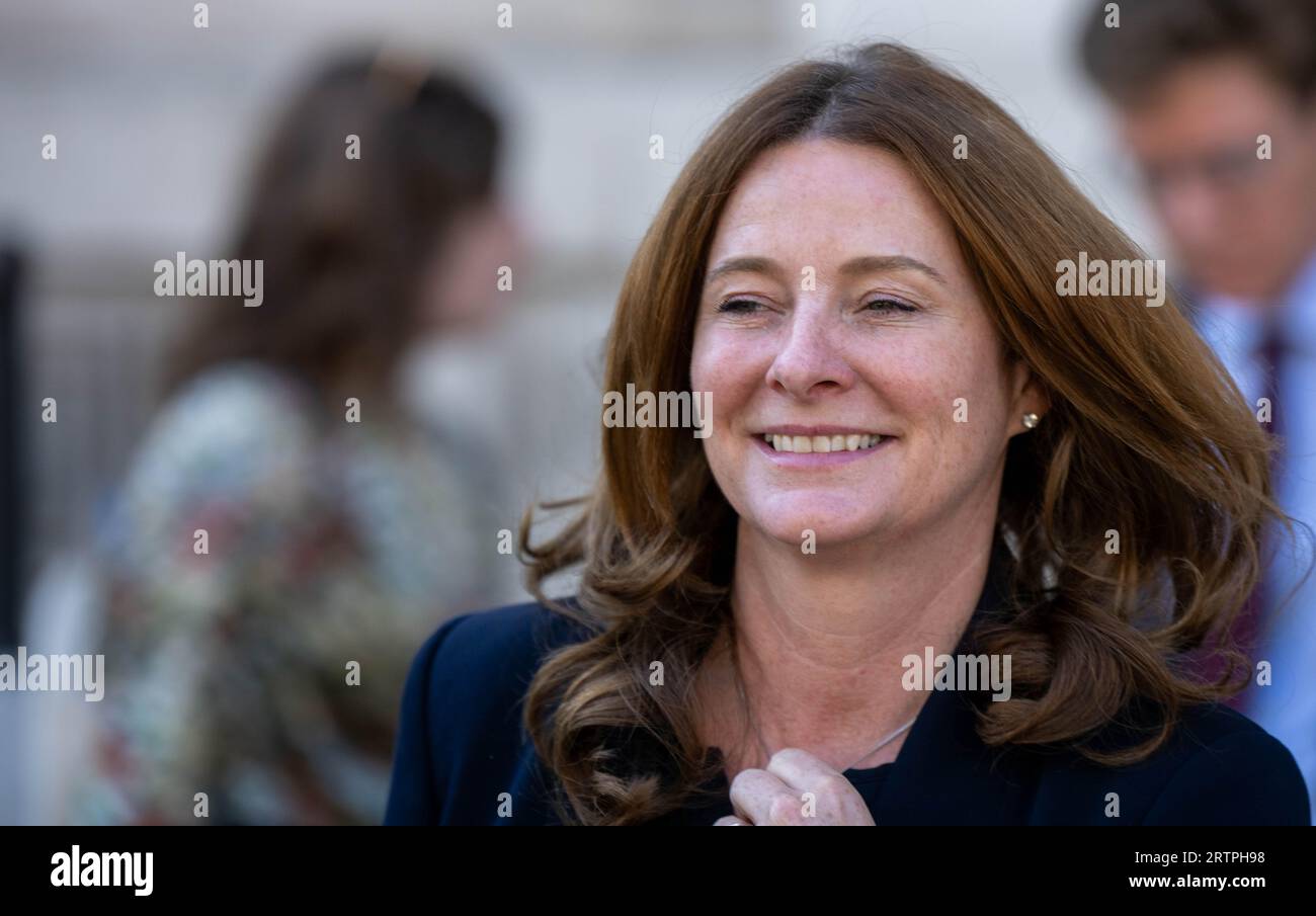 Londres, Royaume-Uni. 14 septembre 2023. Ministres au bureau du Cabinet Gillian Keegan, secrétaire à l'éducation, crédit : Ian Davidson/Alamy Live News Banque D'Images