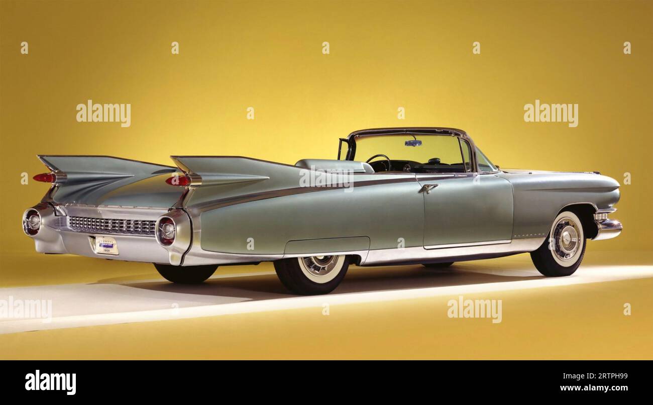 CADILLAC ELDORADO BIARRITZ produite de 1959 à 1961 Banque D'Images