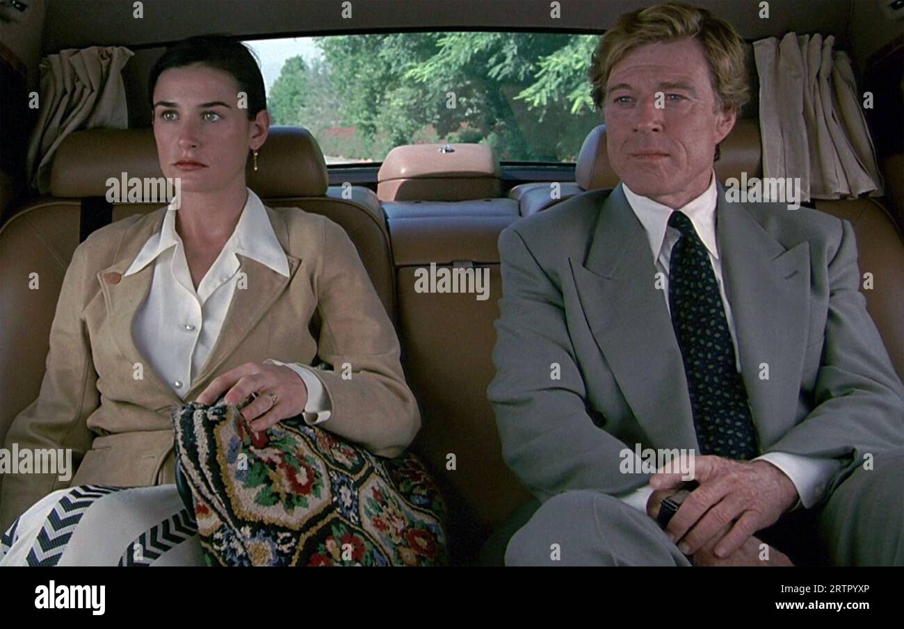 PROPOSITION INDÉCENTE 1993 film Paramount Pictures avec Robert Redford et demi Moore Banque D'Images