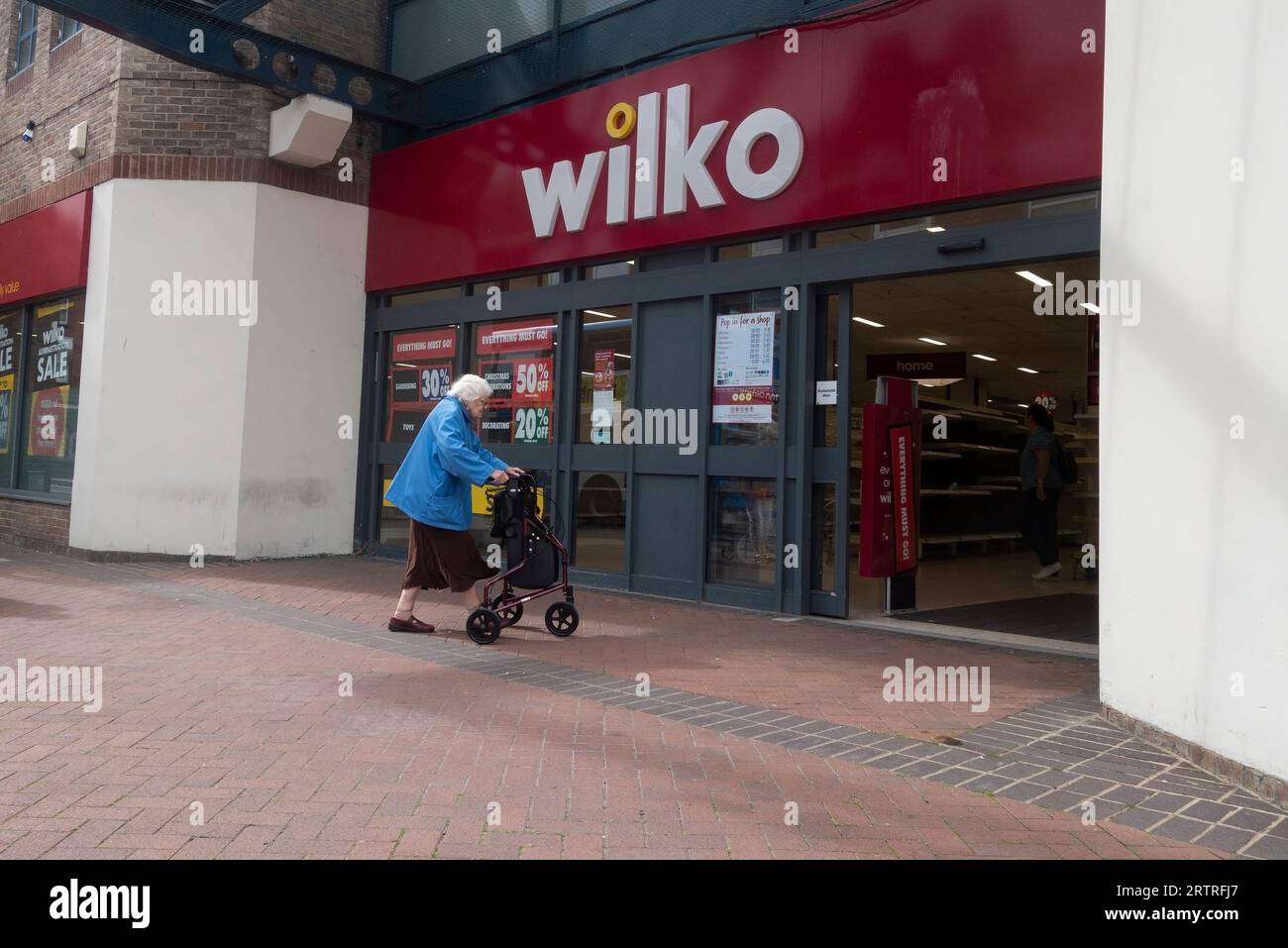 Magasin Wilko dans le Meridian Centre, Havant, Hampshire, Royaume-Uni Banque D'Images