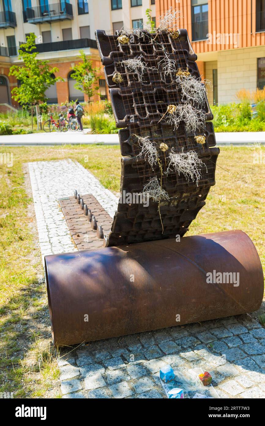 Monument au soulèvement populaire Banque D'Images