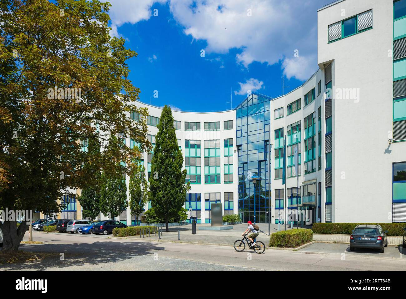 La Saechsische Aufbaubank - Foerderbank -, ou SAB en abrégé, a été fondée en 1991 et est l'institution de développement de l'État libre de Banque D'Images