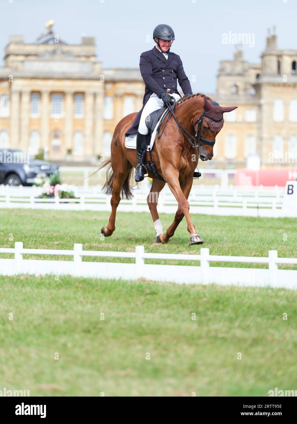 Matthew Heath de Grande-Bretagne avec Sugar Rush TH lors du test de dressage au Blenheim Palace International Horse Trials le 14 septembre 2023, Royaume-Uni (photo de Maxime David/MXIMD Pictures - mximd.com) Banque D'Images